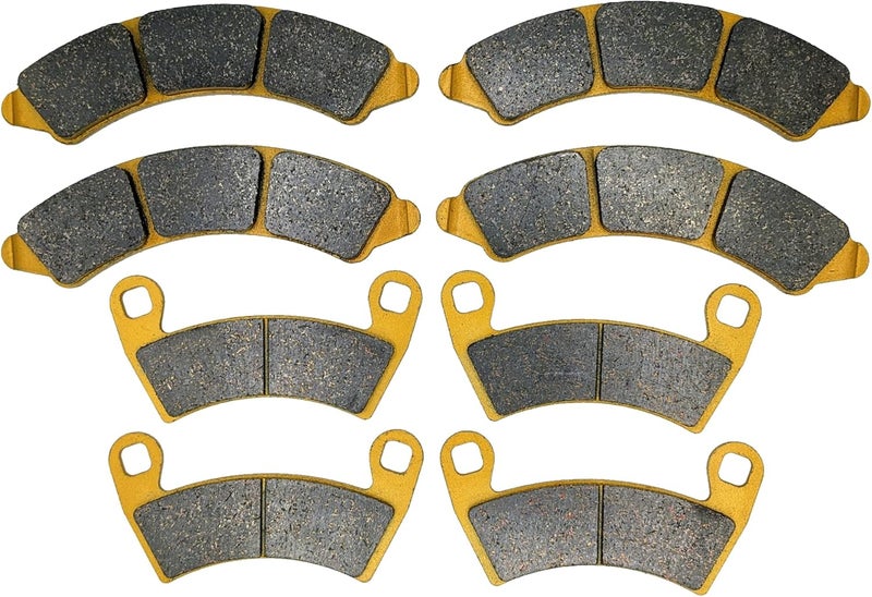 Traild Polaris RZR PRO R/PRO R 4/Turbo R/Turbo R 4/XP 4 Turbo S 2019-2024 Ceramic Brake Pad Set Front & Rear - Image 2